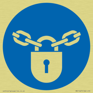 Mandatory: Keep locked